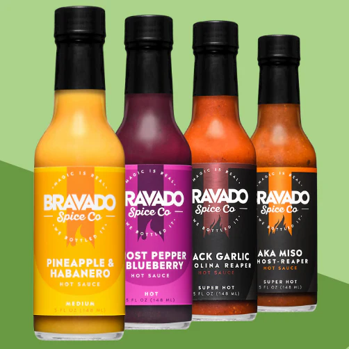 4-pack Hot Sauce Set - Image 3