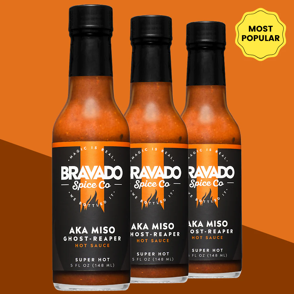 Aka Miso Ghost-Reaper Hot Sauce - Hot Ones Season 10 - Image 2