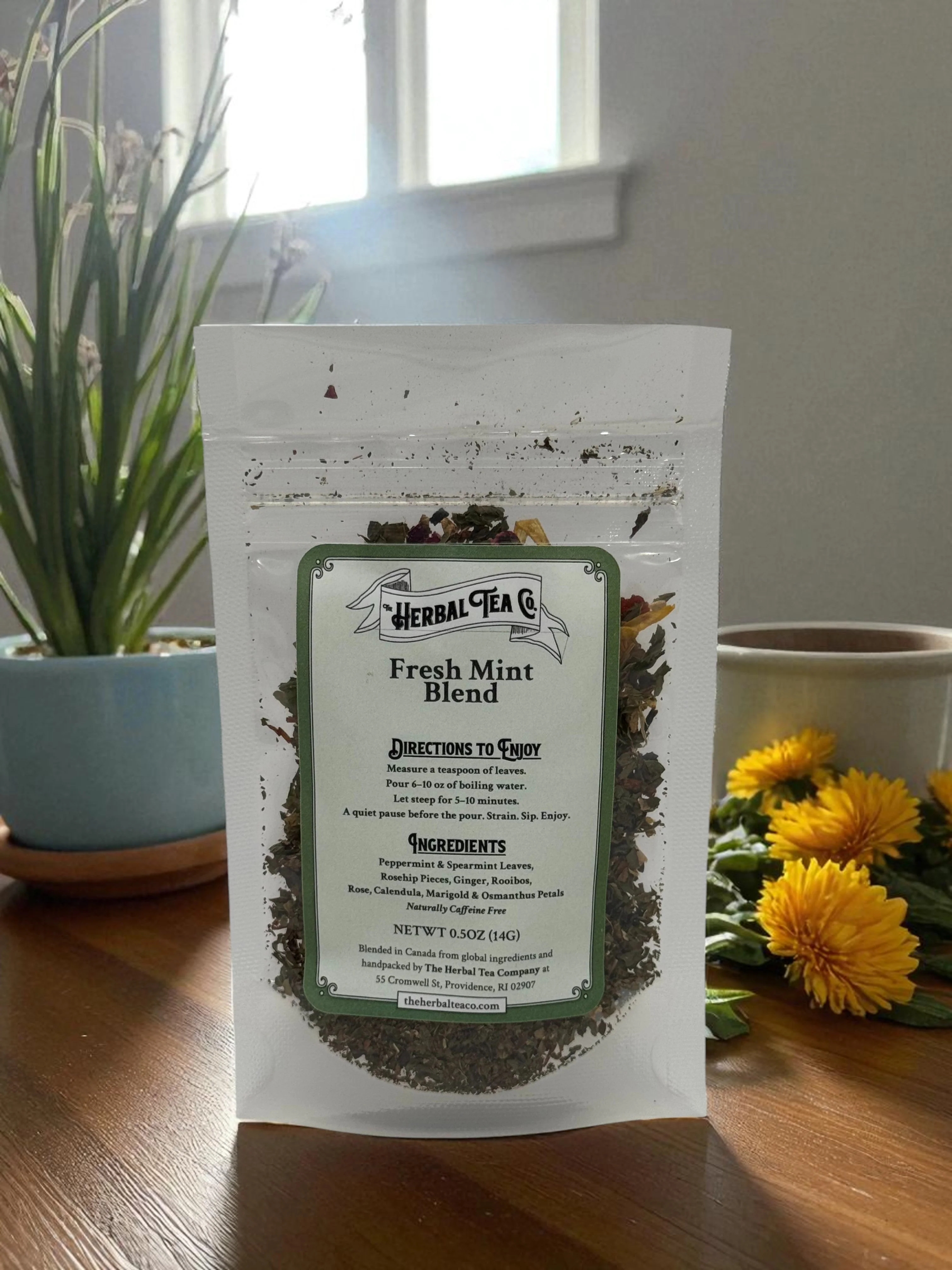 Fresh Mint Blend Herbal Tea - Image 3