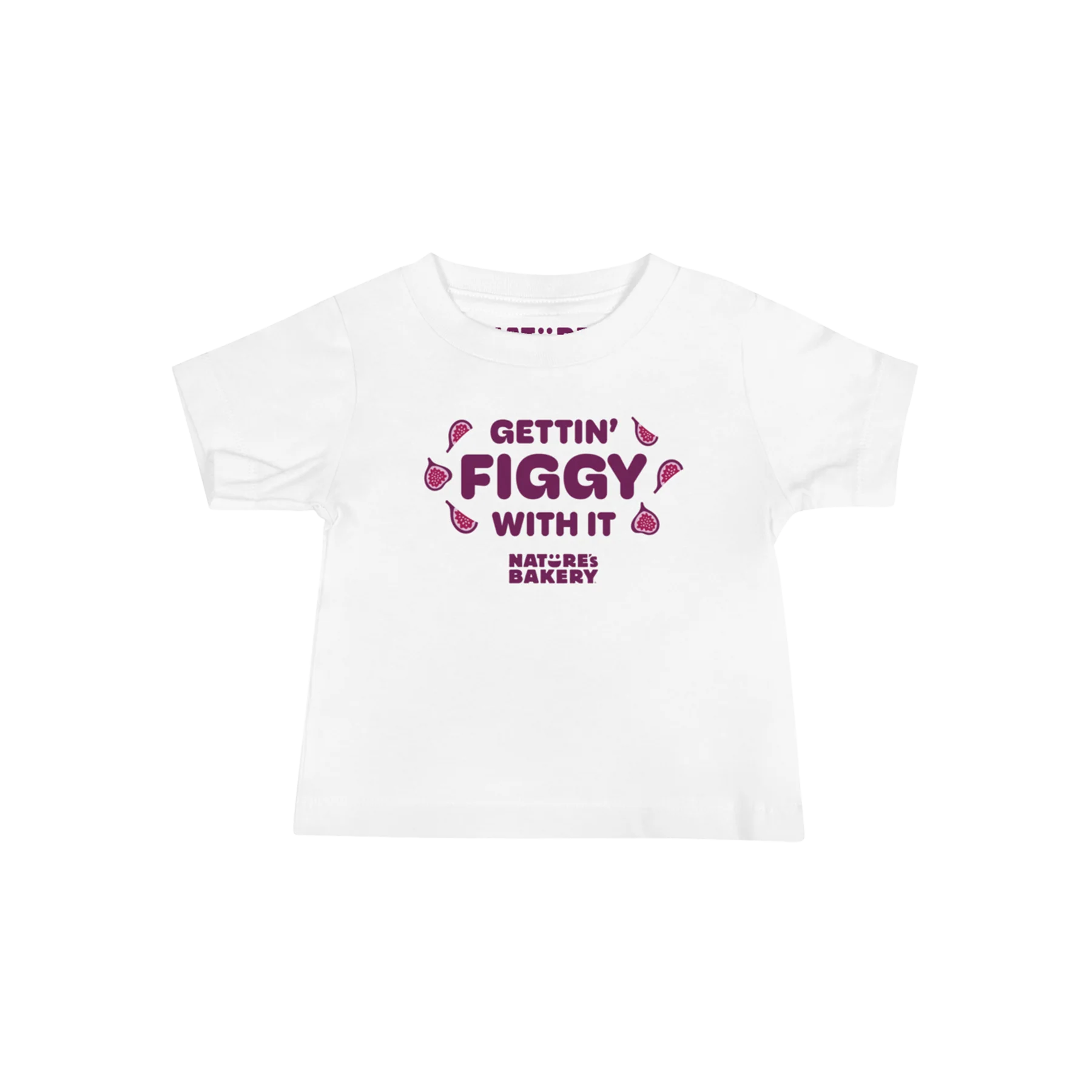 Getting Figgy With It Infant T-Shirt - White