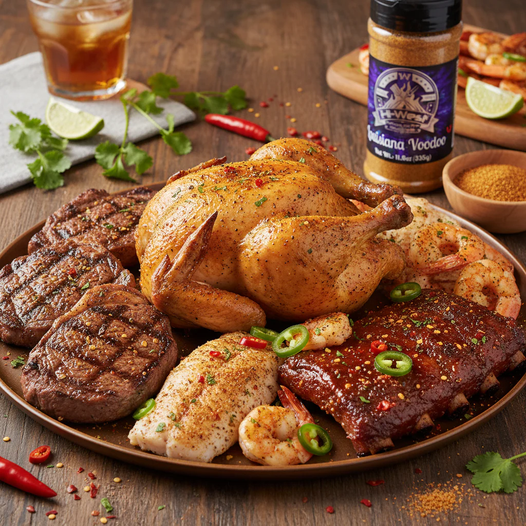 Hi-West Louisiana Voodoo Seasoning (Spicy) - Image 2