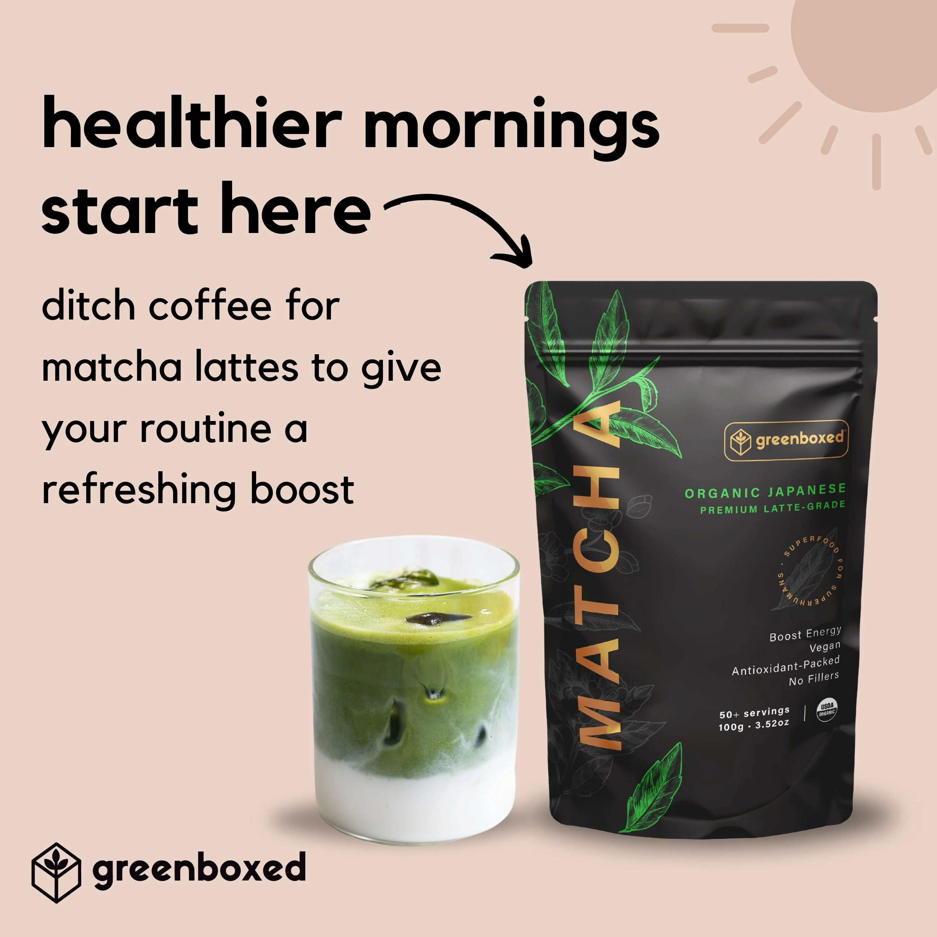Latte Grade Matcha, 3.52 oz. - Image 4