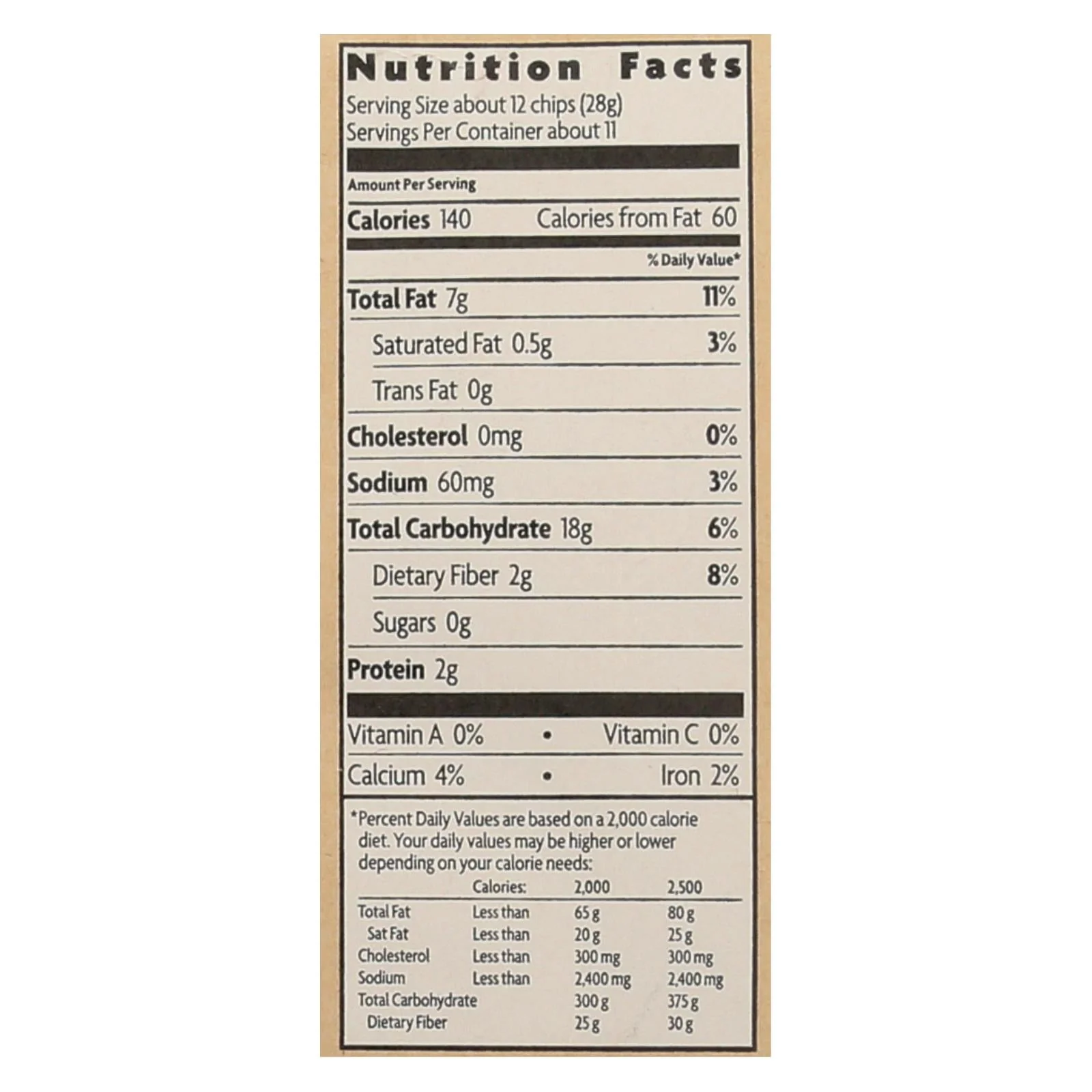 Que Pasa 11 oz White Tortilla Chips (Pack of 6) - Image 3