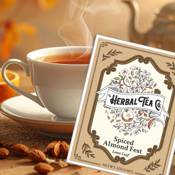 Spiced Almond Fest Herbal Tea - Image 3