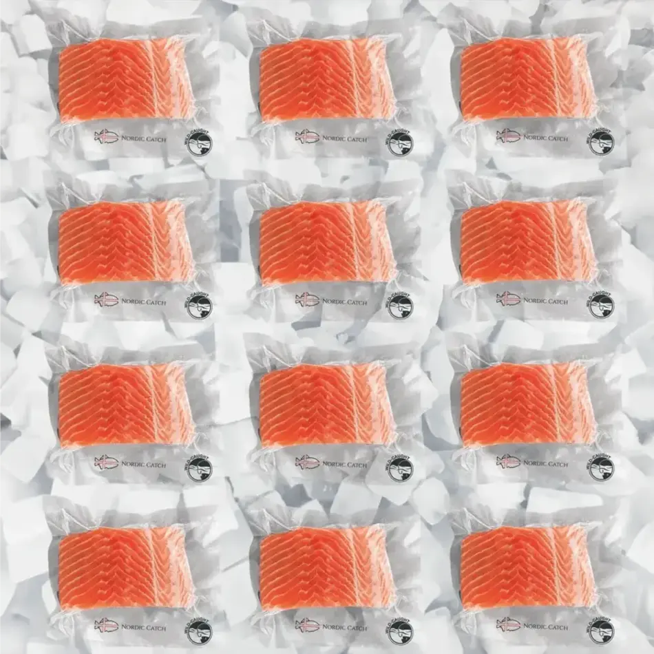 Wild Caught Salmon, Columbia River King Skin On (Bulk Case) - Image 3